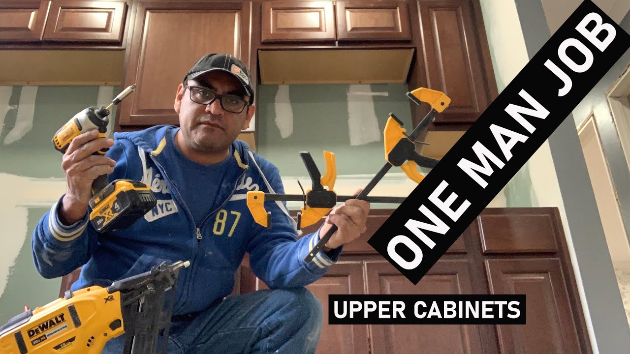 How to install kitchen Cabinets. installation PART 2 Learn How to ...