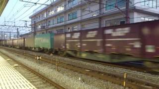 2017.5.27 貨物列車 EF210-15牽引 5050レ 大船駅通過