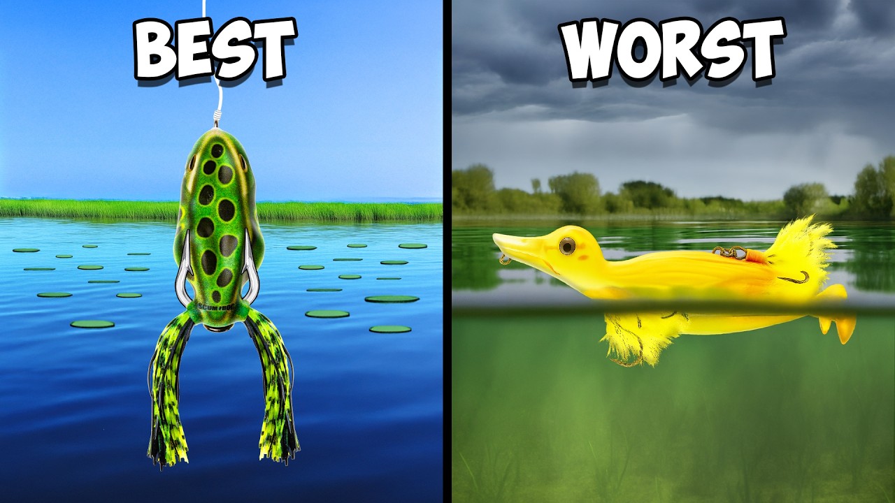 Best vs Worst Topwater Fishing Challenge