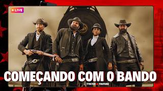 🔥 RDR2 Online AO VIVO! Formando um Bando e Dominando o Velho Oeste