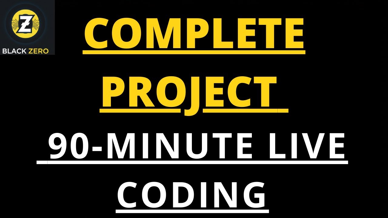 Build a Complete Website with HTML Only! 🚀 90-Minute Live Coding ...