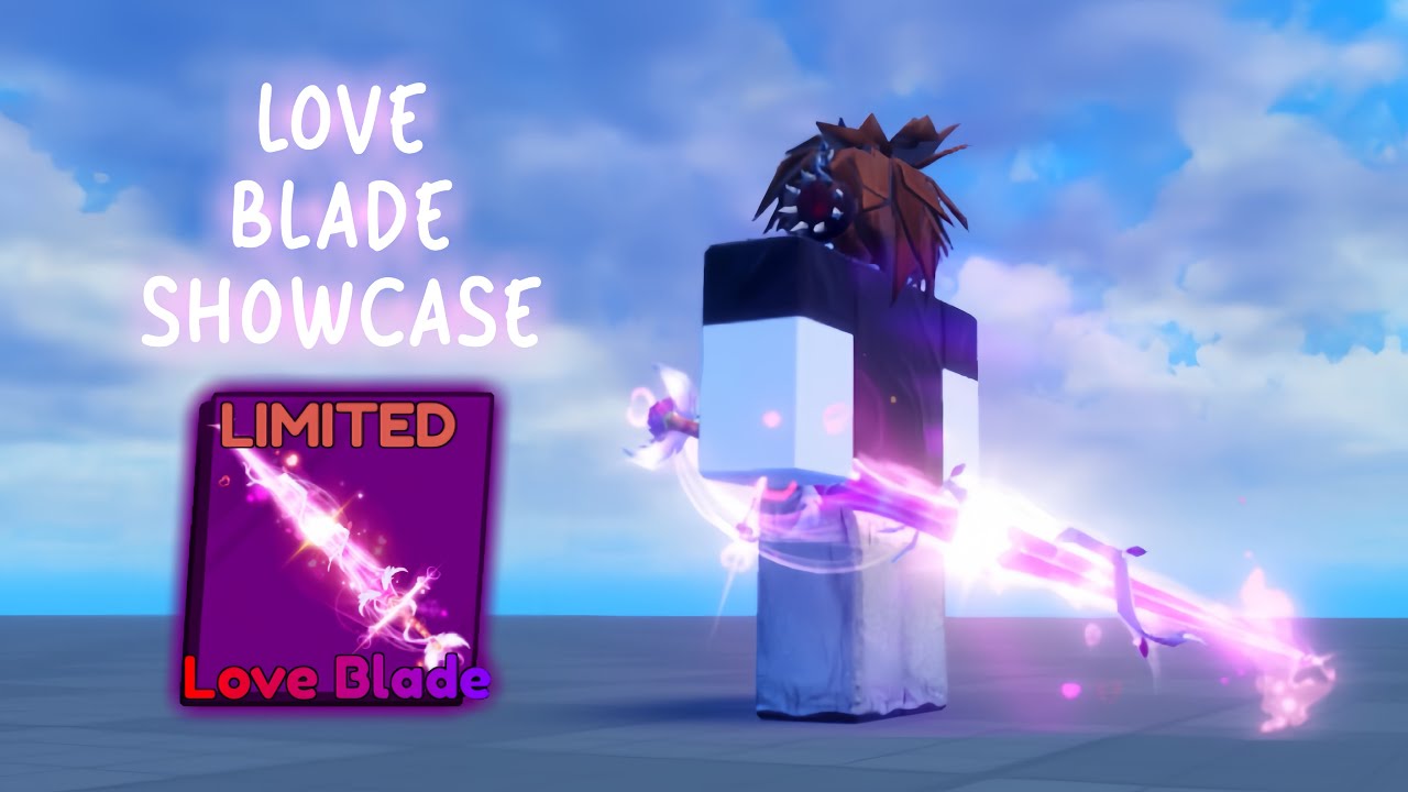 Love Blade Showcase (Roblox Blade Ball) YouTube