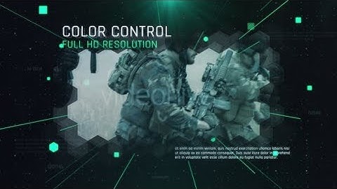 Top After Effects Projects: Technology Slides + Free Font