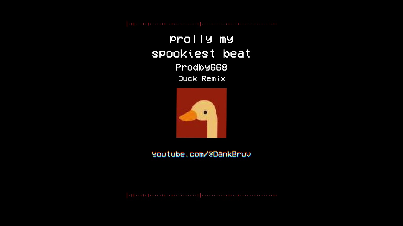prolly my spookiest beat | Prodby668 - Duck edition #shorts #phonk #duckphonk #duck #DankBruv