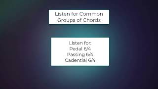 How to Hear Harmonic Dictation