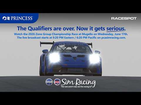 PCA Sim Racing 2026 Zone Group Championship | Mugello Grand Prix