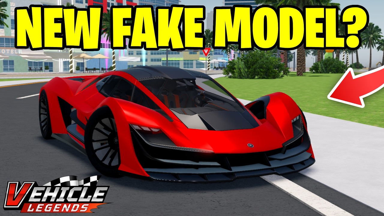 Оцените новую поддельную модель в игре Vehicle Legends!