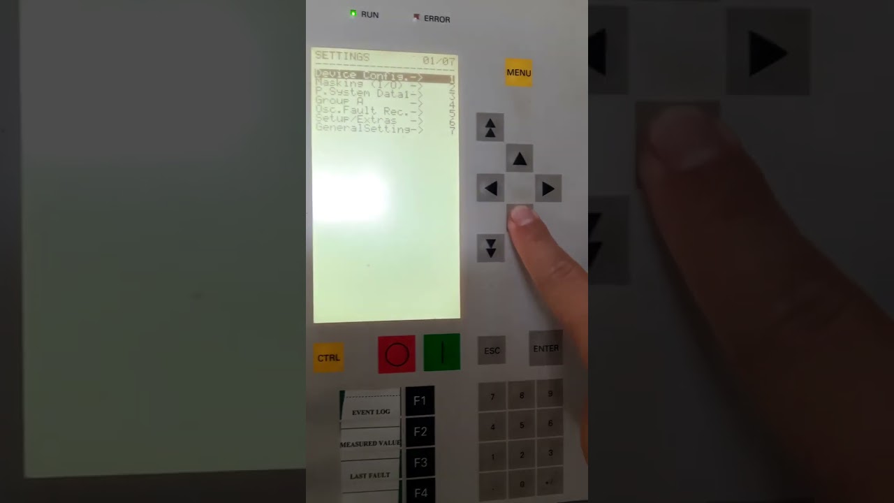 Enable or Disable Auto Recloser function in 400kV Bongaigaon Feeder @ Killing Substation, MePTCL