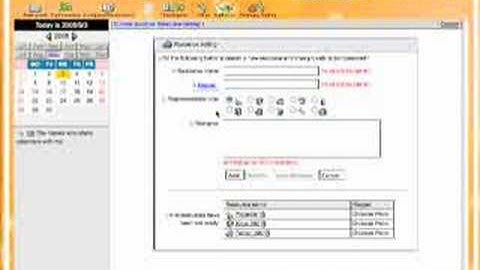 Cyberhood ECP Tutorial (Calendar)