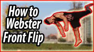 How to webster front flip | Parkour & Freerunning Tutorial