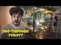 I tried Japan’s See-through Toilets