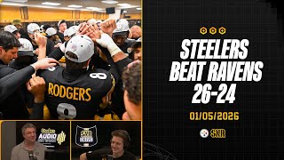 Information Steelers Beat Ravens 26-24 | SNR Drive (Jan.5) | Pittsburgh Steelers Update