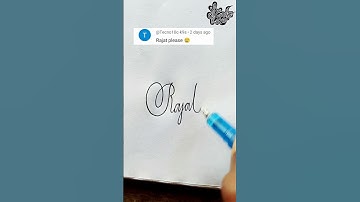 stylish name | Rajat | Calligraphy signature