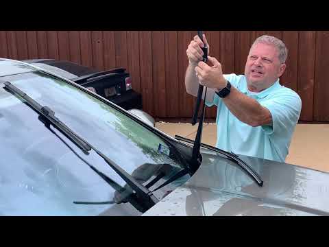 How to swap windshield wipers on a Jaguar F-PACE