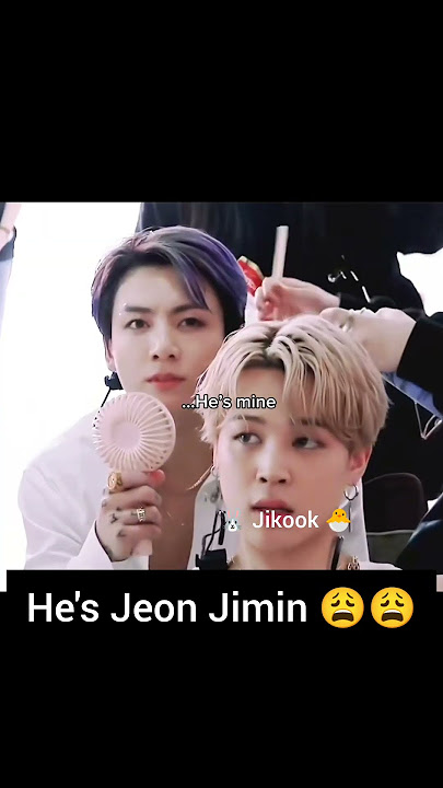 He's his😫🐰😩 #bts #jungkook #jimin #kookmin #jikooklovers #jikook #jikookbusan #jikookworld #kpop