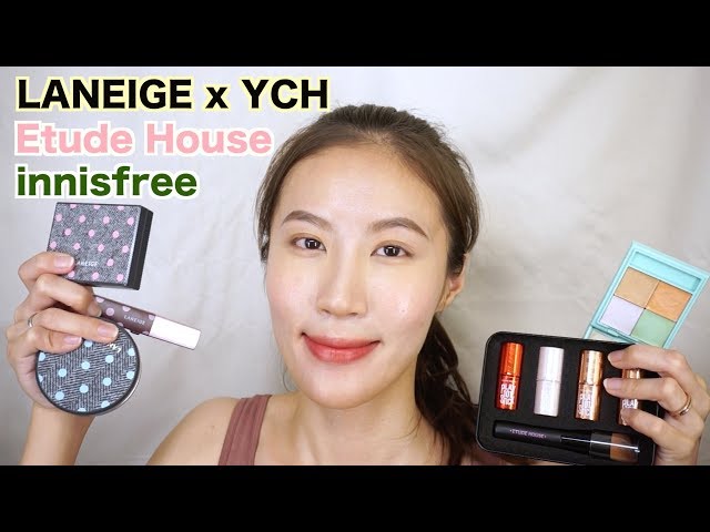 Celeste Wu 大沛 | 韓國彩妝使用 & 心得分享 (LANEIGE x YCH, innisfree, Etude House)