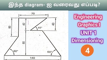 🔥Engineering graphics I 👉4 th video 🙂Dimensioning | Diploma | Unit 1