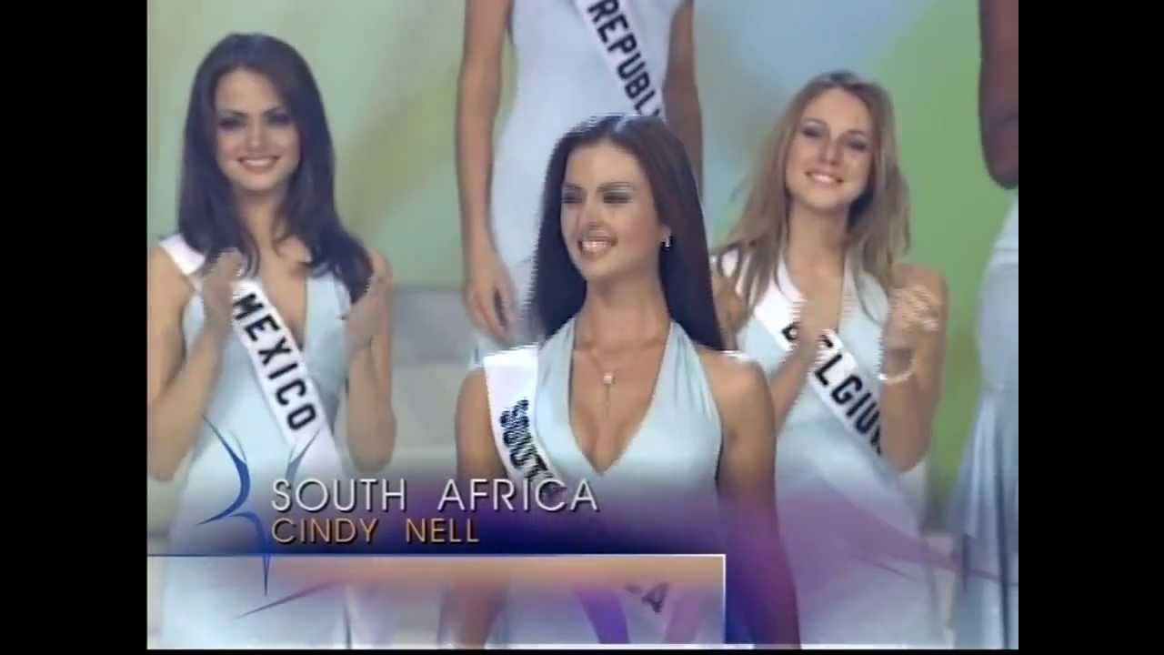 HD MISS UNIVERSE 2003 Top 15 Announcement   YouTube