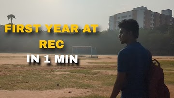 FIRST YEAR AT REC IN 1 MINUTE / RAJALAKSHMI ENGINEERING COLLEGE THANDALAM/ CHENNAI.
