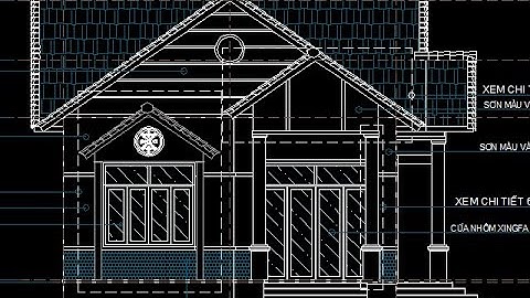 Cách đọc bản vẽ nhà cấp 4 (Phần 1)