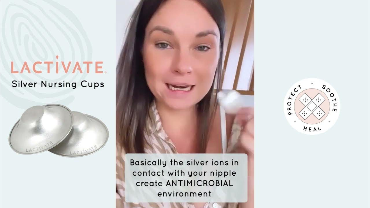 Lactivate Silver Nursing Cups Review from Kelly Pt.1 YouTube