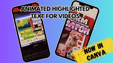 How to get Animated Highlighted Captions in Canva