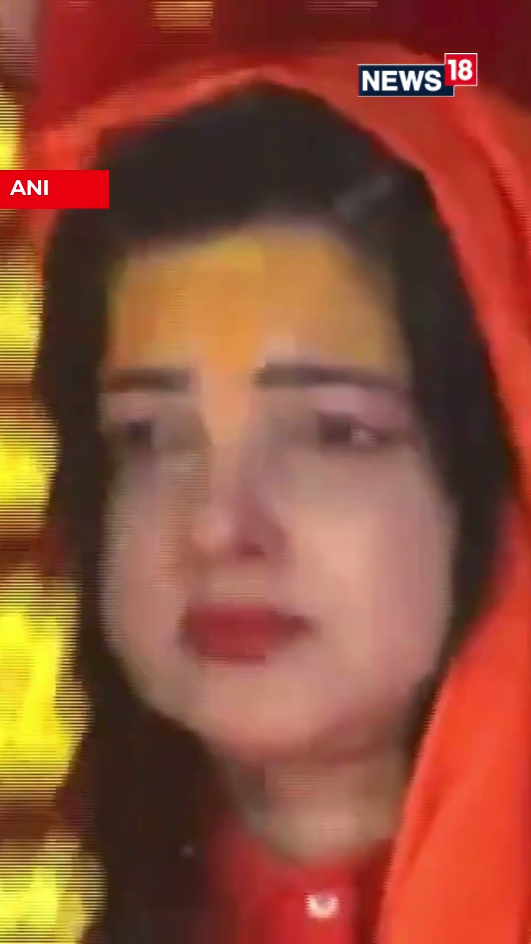 Pattabhisheka Of Former Actress Mamta Kulkarni Performed At Sangam Ghat In Prayagraj, Uttar Pradesh