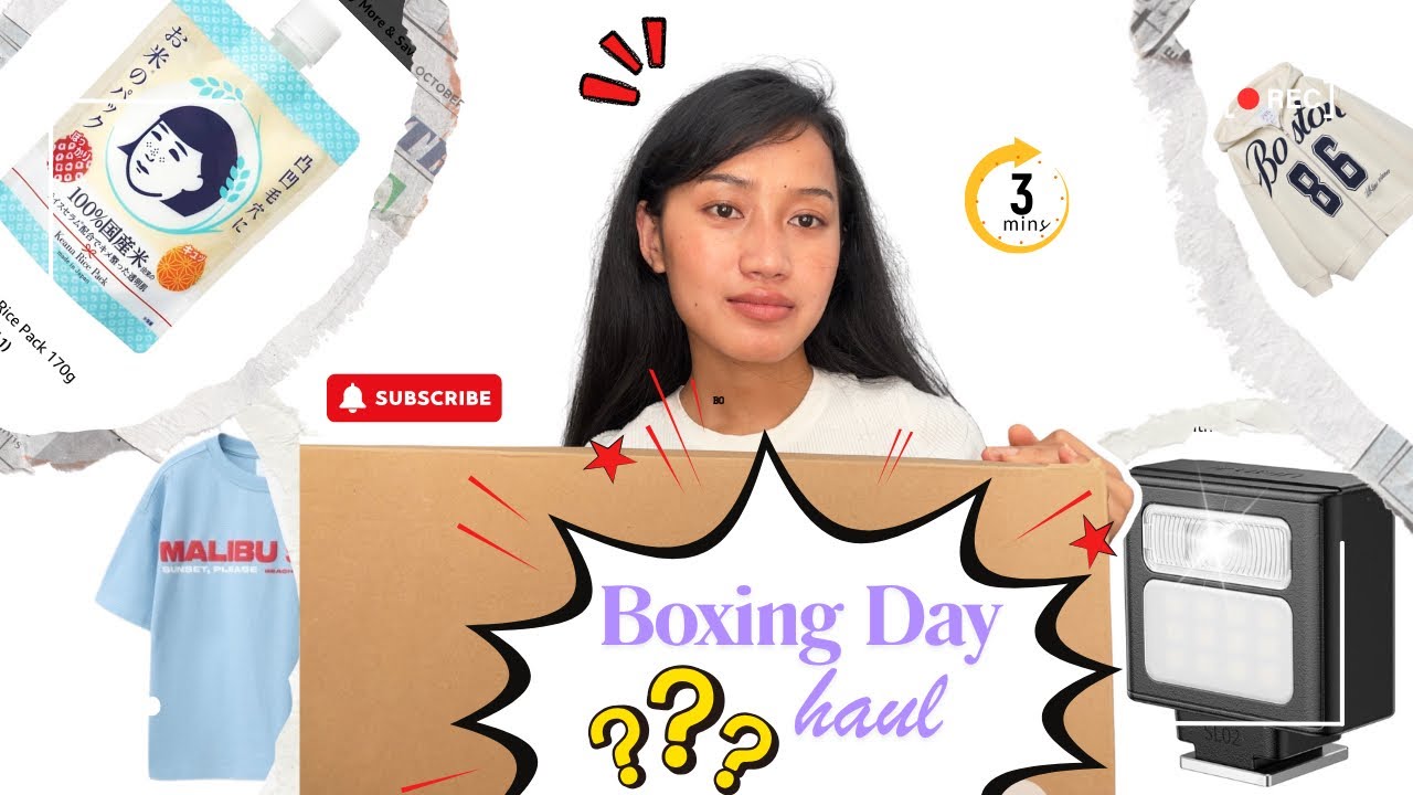 Unboxing Boxing Day haul 🥊