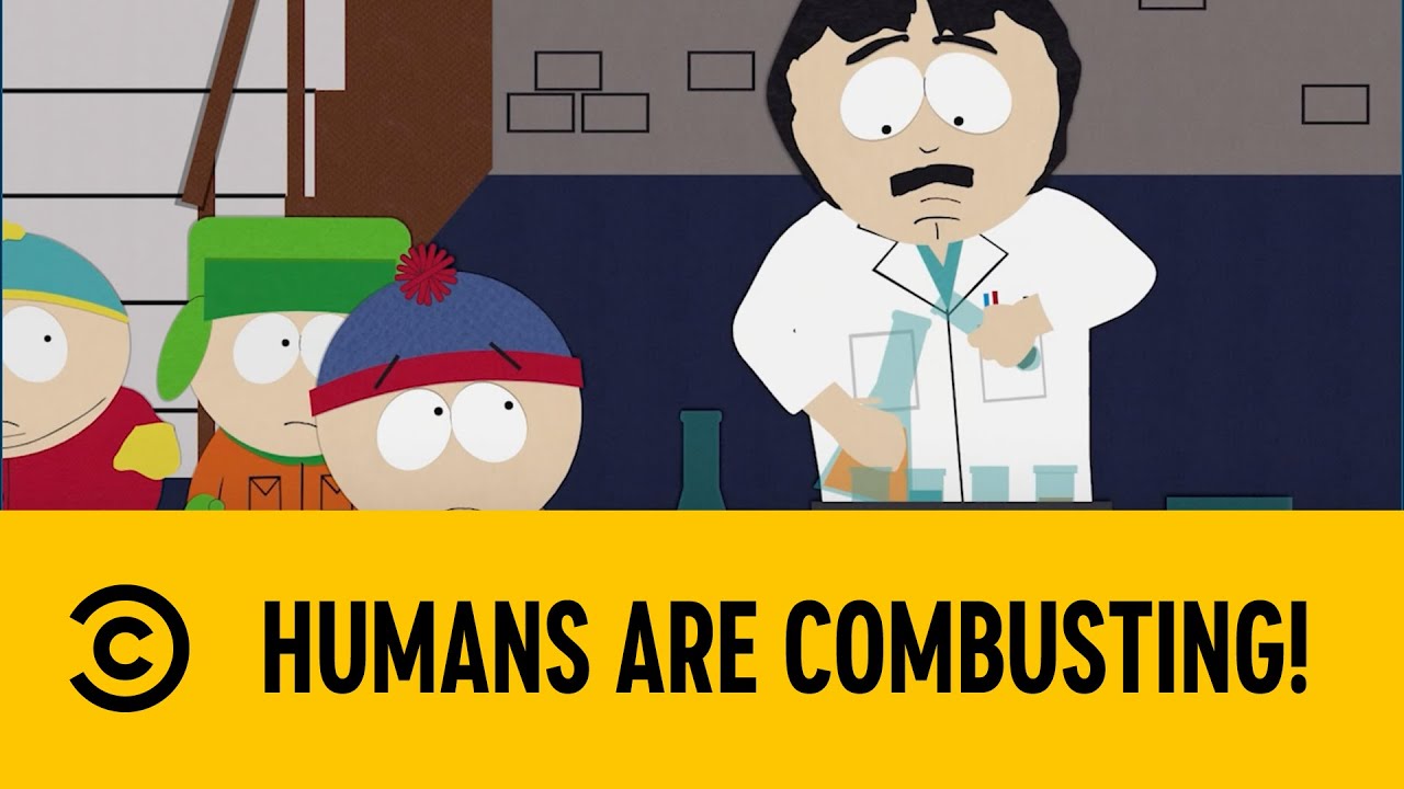 People Randomly Combusting Humans Are Combusting! | South Park | Comedy Central Africa - YouTube