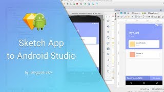 UI Design to Android XML Tutorial - Cart Shopping