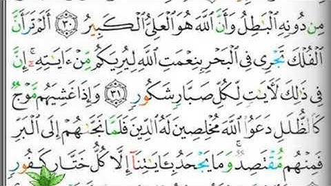 مصحف التجويد صفحة 414 ابراهيم الأخضر