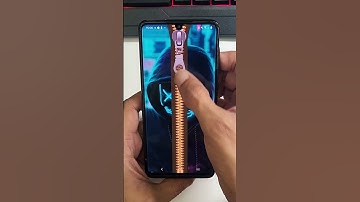 Zipper lock screen for Android #shorts