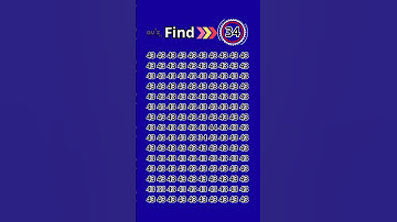 Eye Test Challenge: Can You Find the 34? #quizmeplztv #quiztime #quiz