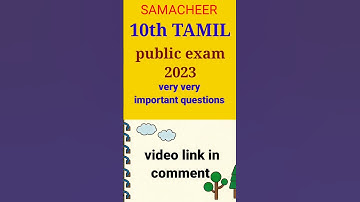 10thtamil public exam important questions 2023|@learnquick_tamil