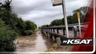KSAT monitors severe weather response near Leona River in Uvalde County