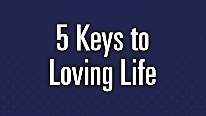 Susan Heck | 5 Keys To Loving Life