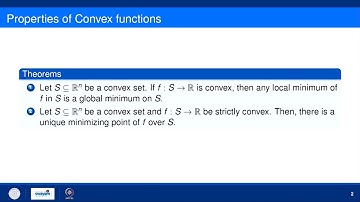 Properties of convex functions-I