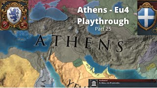 Athens - EU4 Part 25 Spanish PU? Coalition Fires
