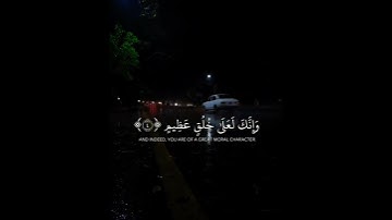 ن وَالْقَلَمِ وَمَا يَسْطُرُونَ / سورة القلم /سالم الرويلي ❤💚❤