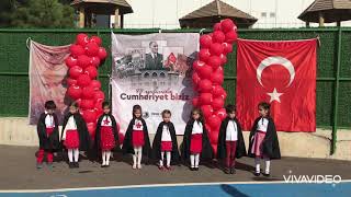 29 Eki̇m Huri̇yet Bayrami 98.Yil Dönümü Kutlamasi