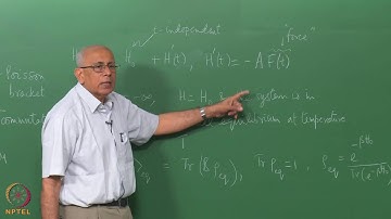 Mod-01 Lec-07 Linear response theory (Part 2)