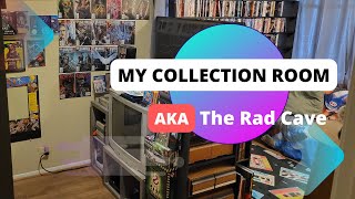Collectables Room Tour  (DVD, VHS, Action Figures, Toys, Comics, & More) #physicalmedia