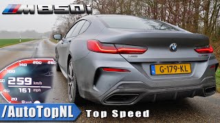 BMW M850i Gran Coupe | 0-259KMH 0-160MPH | ACCELERATION & Exhaust SOUND by AutoTopNL