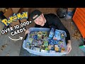 I bought a 100lb bin of pokemon cards  heres what i found
