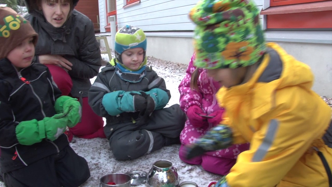 TAIKAVA: Siimapuiston päiväkoti, Talvinen luonto oppimisympäristönä