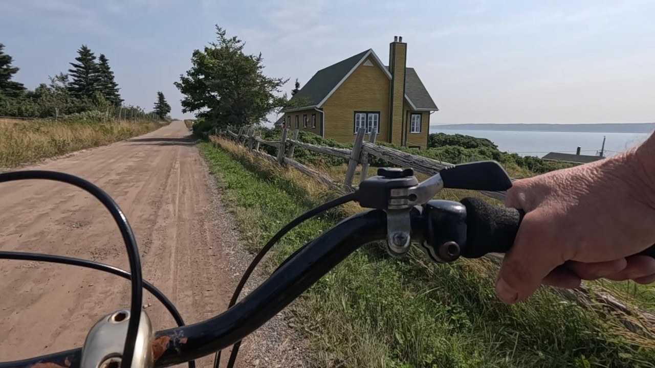 Ile verte , Notre-Dame-des-Sept-Douleurs Paradies des cyclistes
