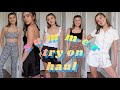 Try on haul  white fox  g hannelius