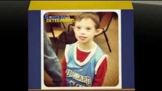 Proud moment for mom of special needs child playing basketball