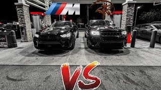 TRACKHAWK vs BMW X6 COMPETITION