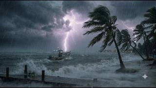 4K Deep Ocean Thunderstorm. #rain #viral #viralvideo #usa #asia